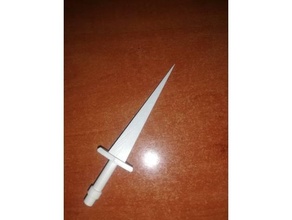 dague épée épées 3d print model - Mito3D