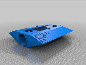 us Rapidez barco jato dirigir 3d print model - Mito3D