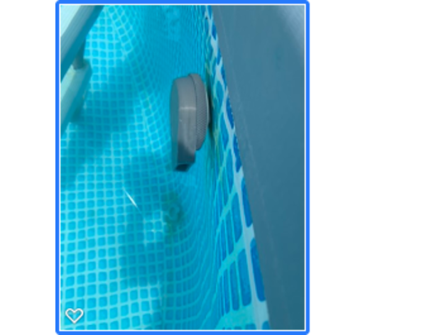 intex piscina boquilla extrusor 3D print model - Mito3D