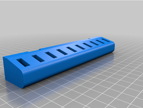 pendrive organizer + wall bracket 3d print model - Mito3D