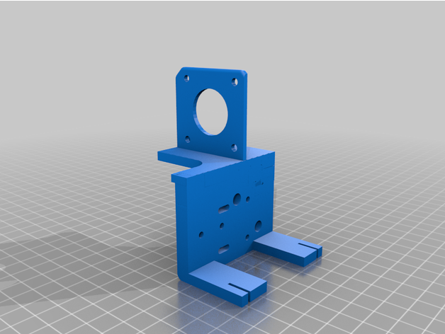 ender 3 extrusión directa bmg guia lineal clon ender3 guías lineales guía rail 3D print model - Mito3D