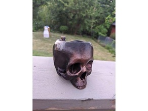 skull gothic halloween human macabre rpg enemy tabletop viking 3d print model - Mito3D