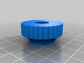 customized ultimate nut knob generator 3d print model - Mito3D
