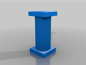 customized column 3d print model - Mito3D