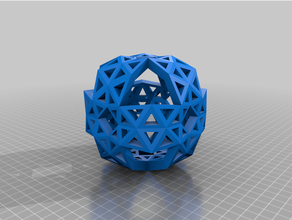 convexoctahedral5v p50 p55 p60 1 2 15 16 convex geodesic octahedral 3d print model - Mito3D