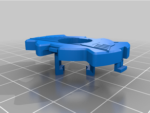 castello camelot beyblade scoppiare scintillante strato 3d print model - Mito3D
