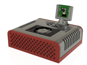 nvidia jetson Xavier nx Cas gaine framboise pi caméra 3d print model - Mito3D