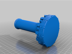 running hatchet man pipe 3d print model - Mito3D