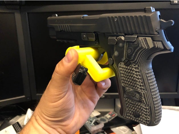 pistola percha 3D print model - Mito3D