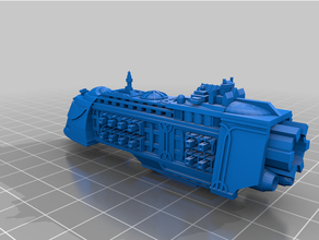 bfg glorioso galeón flota batalla gótico 3d print model - Mito3D