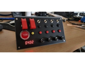 Caixa botão 3d print model - Mito3D