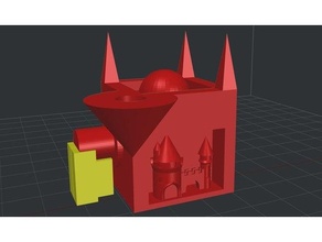 calibrazione castello cubo stampante ritrazione test supporto 3d print model - Mito3D