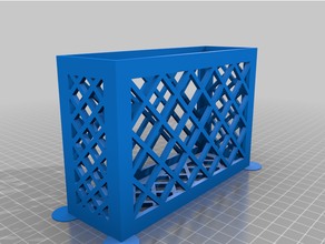 customized parametric container 3d print model - Mito3D