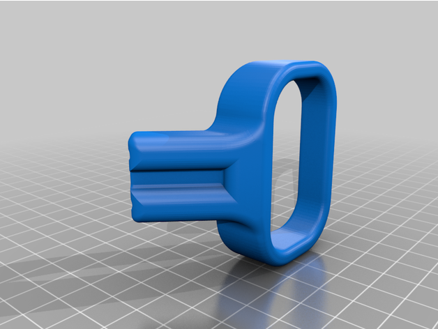 vw Polo Sitz Griff Einsteller 3D print model - Mito3D