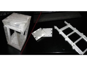 armazenamento Remessa caixote 3d print model - Mito3D