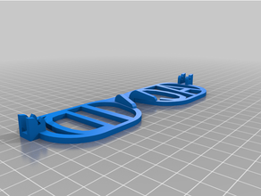 customized word glasses 3d print model - Mito3D