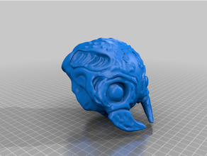 ant head monster alien creature insect 3d print model - Mito3D