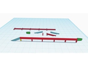leitplanke guardrail 3d print model - Mito3D