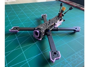 iflight titan xl5 arm protection guard protector drone landing gear motor 3d print model - Mito3D