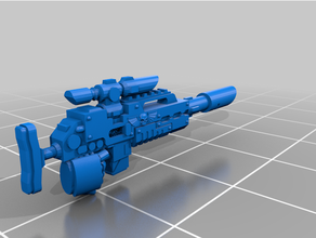 interstellar Jarhead long las Eliminator 3d print model - Mito3D