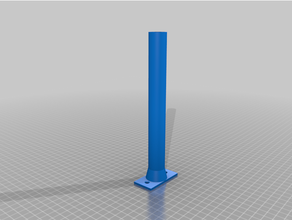 şişe roket başlatıcı Roma mum Kulp destek havai fişek hayalet 3d print model - Mito3D
