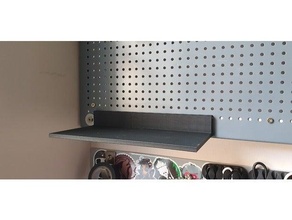 magnetic shelf display stand magnet neodymium pegboard 3d print model - Mito3D