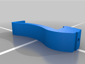 kayak track hawg trough brackets 3d print model - Mito3D