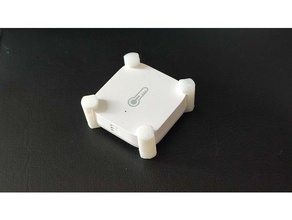 xiaomi aqara temperature humidity sensor mount 3d print model - Mito3D