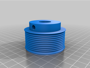 pulley 3 customized 3d print model - Mito3D