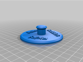 customizable chore magnet customizer 3d print model - Mito3D