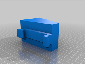 équipement mur poubelle 3d print model - Mito3D