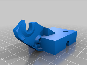 huxley btt tft35 staffa clip aggiornamento reprappro 3d print model - Mito3D