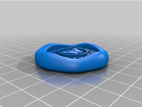 ministry magic seal harry potter 3d print model - Mito3D