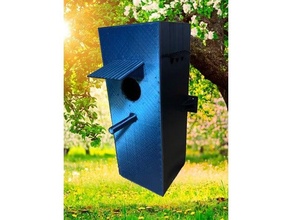 bird house birdhouse shelter 3d print model - Mito3D