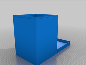 customized parametric box 3d print model - Mito3D