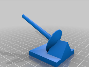sewing machine reel holder 3d print model - Mito3D