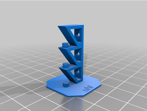 calibration test temperature 3d print model - Mito3D