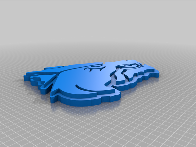 Lobo madeira cedarpark 3D print model - Mito3D