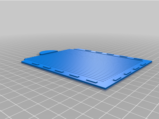 ssp-445 9x12 holder 3D print model - Mito3D