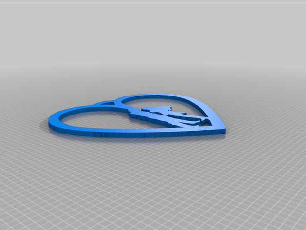 pocahontas & john smith disney 3D print model - Mito3D