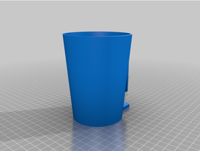 yamaha zuma cup holder 3d print model - Mito3D
