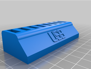 USB anne özelleştirilmiş 3d print model - Mito3D