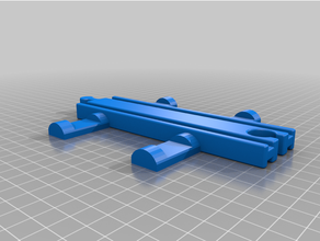 train lincoln logs brio compatible track wooden 3d print model - Mito3D