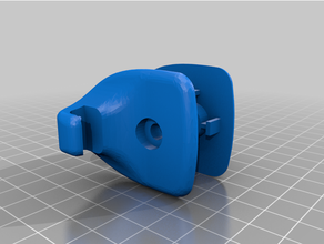 dodge stratus visor clip pair fixed 3d print model - Mito3D