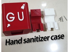 hand sanitizer case 3d print model - Mito3D