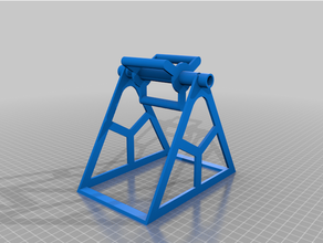 filament holder scaffold 3d print model - Mito3D