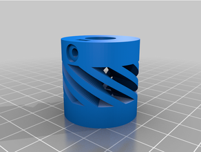 angepasst flexibel Kupplung 3d print model - Mito3D