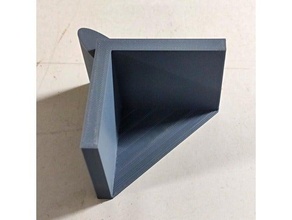 cale pour rogneuse d'angle cartes visite accessoire accessory calage outil 3d print model - Mito3D