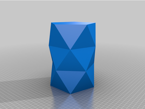 customized polygonal column generator 3d print model - Mito3D