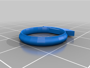 anillo claudia 3d print model - Mito3D